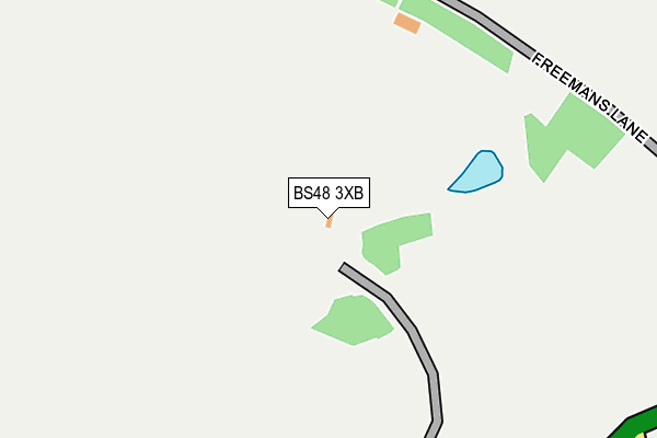 BS48 3XB map - OS OpenMap – Local (Ordnance Survey)