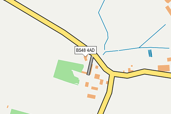 BS48 4AD map - OS OpenMap – Local (Ordnance Survey)