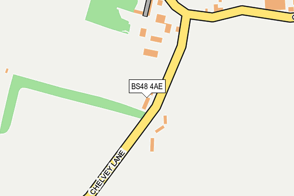 BS48 4AE map - OS OpenMap – Local (Ordnance Survey)