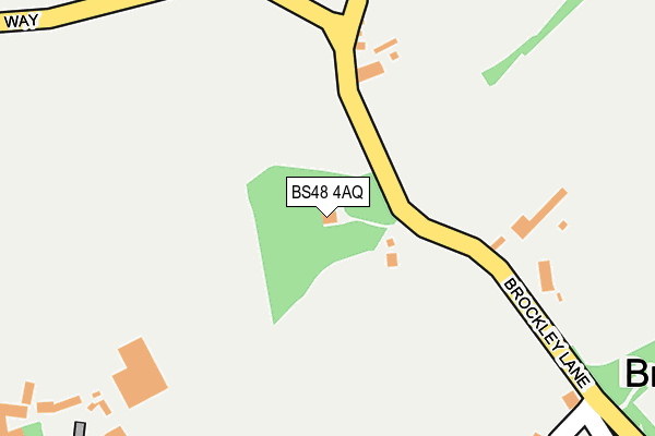 BS48 4AQ map - OS OpenMap – Local (Ordnance Survey)