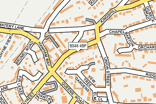 BS48 4BP map - OS OpenMap – Local (Ordnance Survey)