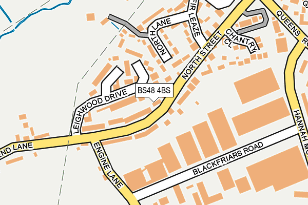 BS48 4BS map - OS OpenMap – Local (Ordnance Survey)