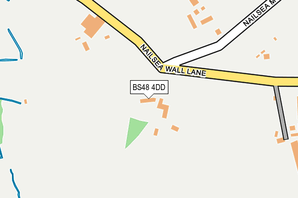 BS48 4DD map - OS OpenMap – Local (Ordnance Survey)