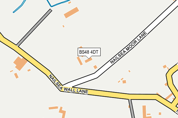 BS48 4DT map - OS OpenMap – Local (Ordnance Survey)
