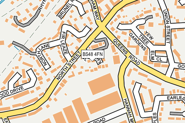 BS48 4FN map - OS OpenMap – Local (Ordnance Survey)