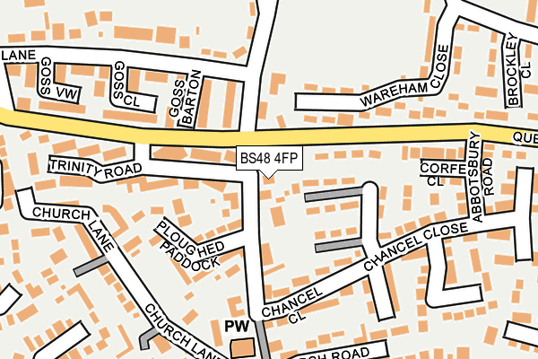 BS48 4FP map - OS OpenMap – Local (Ordnance Survey)