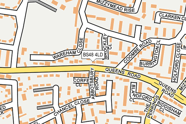BS48 4LD map - OS OpenMap – Local (Ordnance Survey)