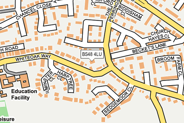 BS48 4LU map - OS OpenMap – Local (Ordnance Survey)