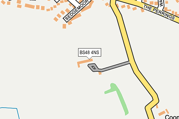 BS48 4NS map - OS OpenMap – Local (Ordnance Survey)