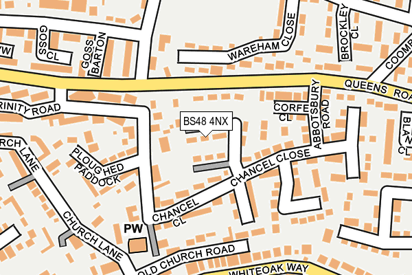 BS48 4NX map - OS OpenMap – Local (Ordnance Survey)