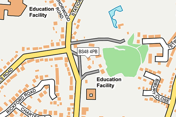 BS48 4PB map - OS OpenMap – Local (Ordnance Survey)