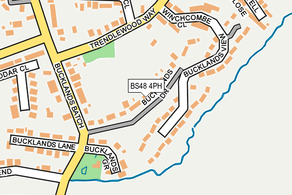 BS48 4PH map - OS OpenMap – Local (Ordnance Survey)