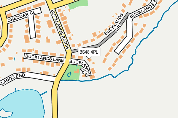 BS48 4PL map - OS OpenMap – Local (Ordnance Survey)