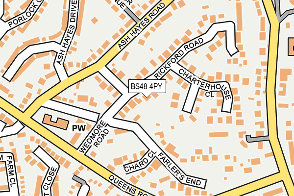 BS48 4PY map - OS OpenMap – Local (Ordnance Survey)