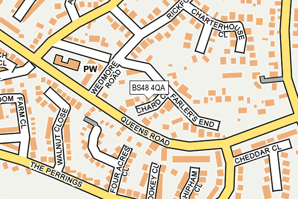 BS48 4QA map - OS OpenMap – Local (Ordnance Survey)