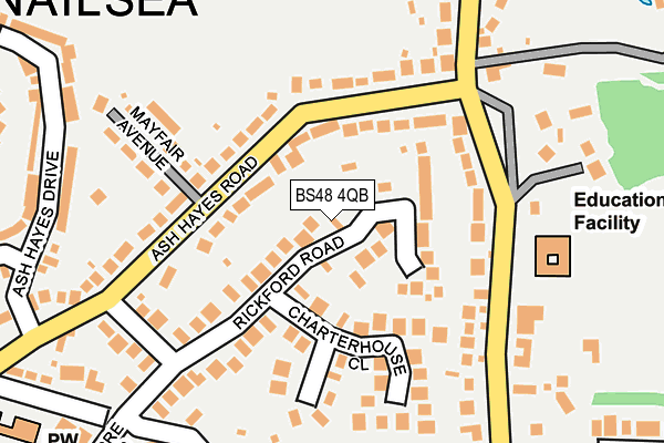 BS48 4QB map - OS OpenMap – Local (Ordnance Survey)