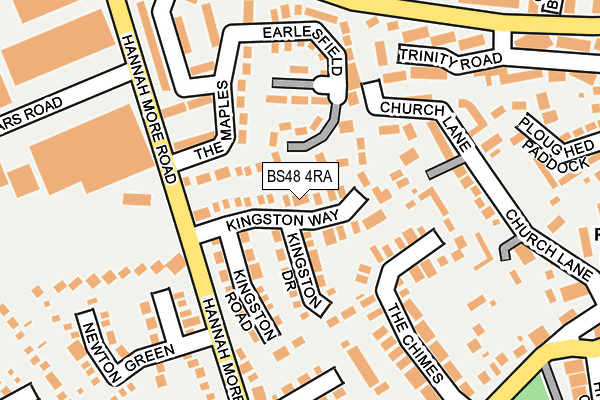 BS48 4RA map - OS OpenMap – Local (Ordnance Survey)