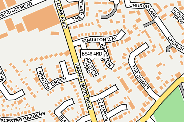 BS48 4RD map - OS OpenMap – Local (Ordnance Survey)