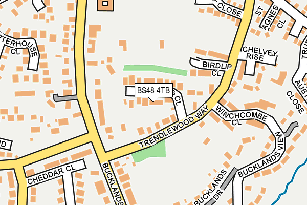 BS48 4TB map - OS OpenMap – Local (Ordnance Survey)