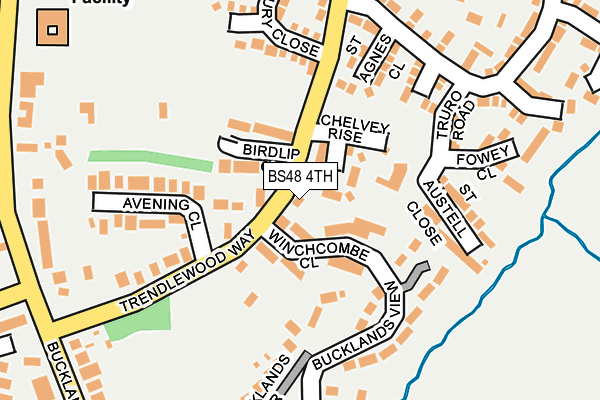 BS48 4TH map - OS OpenMap – Local (Ordnance Survey)