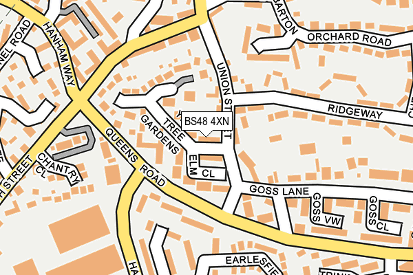 BS48 4XN map - OS OpenMap – Local (Ordnance Survey)