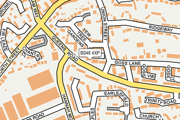 BS48 4XP map - OS OpenMap – Local (Ordnance Survey)