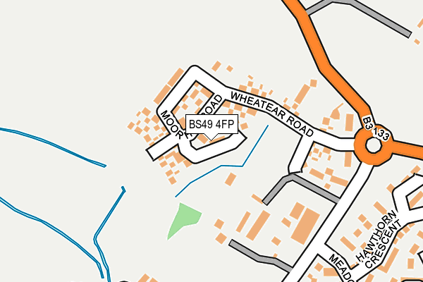 BS49 4FP map - OS OpenMap – Local (Ordnance Survey)