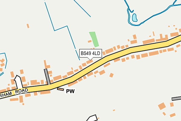 BS49 4LD map - OS OpenMap – Local (Ordnance Survey)