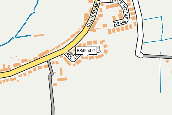 BS49 4LG map - OS OpenMap – Local (Ordnance Survey)