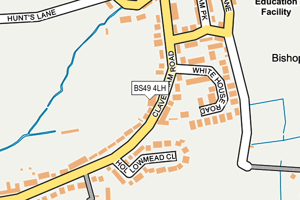 BS49 4LH map - OS OpenMap – Local (Ordnance Survey)