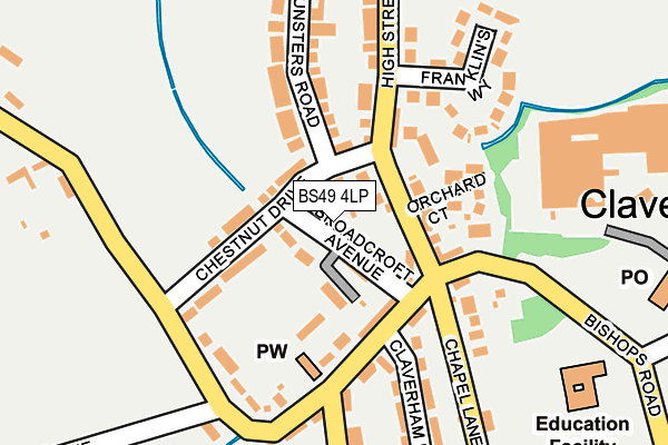 BS49 4LP map - OS OpenMap – Local (Ordnance Survey)