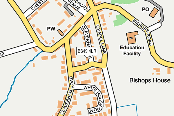 BS49 4LR map - OS OpenMap – Local (Ordnance Survey)