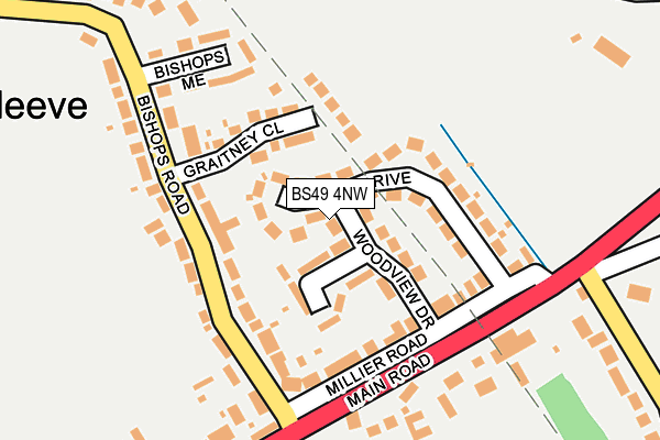 Map of TRADE INTERNET LTD at local scale