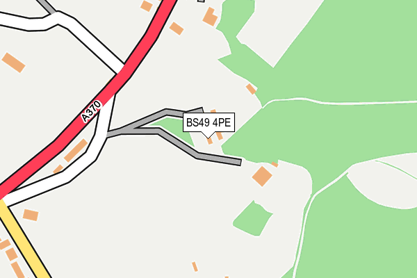 BS49 4PE map - OS OpenMap – Local (Ordnance Survey)