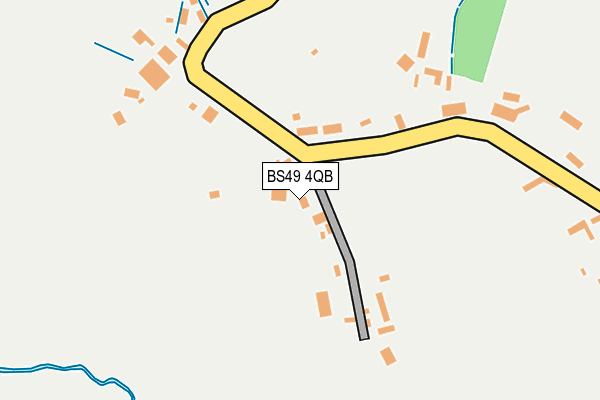 BS49 4QB map - OS OpenMap – Local (Ordnance Survey)