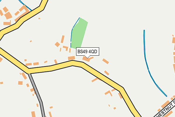 BS49 4QD map - OS OpenMap – Local (Ordnance Survey)