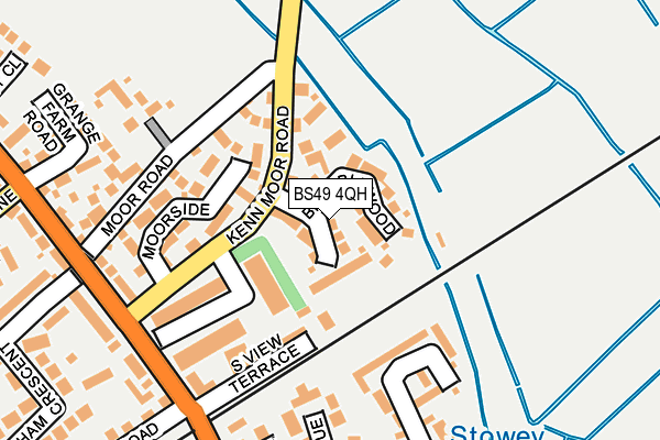 BS49 4QH map - OS OpenMap – Local (Ordnance Survey)
