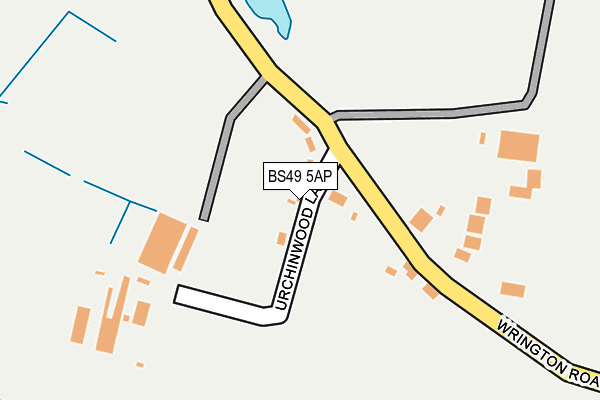 BS49 5AP map - OS OpenMap – Local (Ordnance Survey)