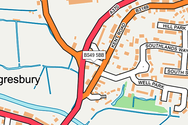 BS49 5BB map - OS OpenMap – Local (Ordnance Survey)