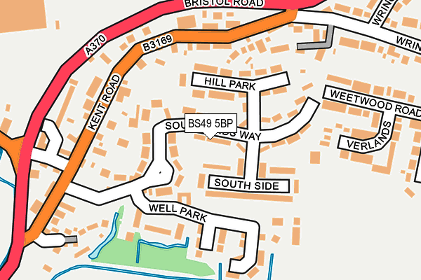 BS49 5BP map - OS OpenMap – Local (Ordnance Survey)