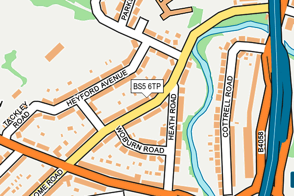 BS5 6TP map - OS OpenMap – Local (Ordnance Survey)