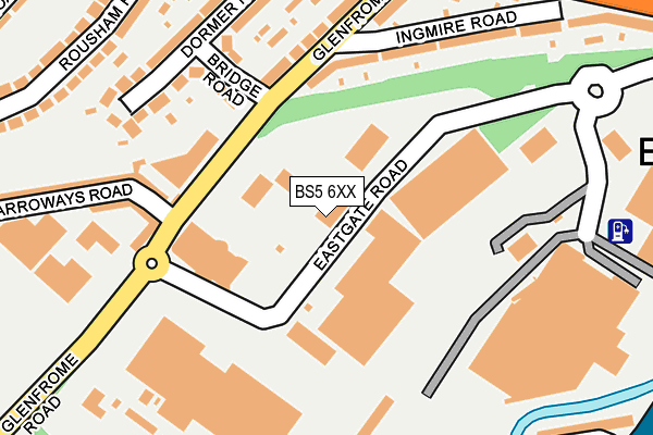 BS5 6XX map - OS OpenMap – Local (Ordnance Survey)