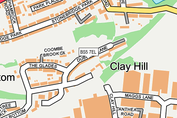 BS5 7EL map - OS OpenMap – Local (Ordnance Survey)
