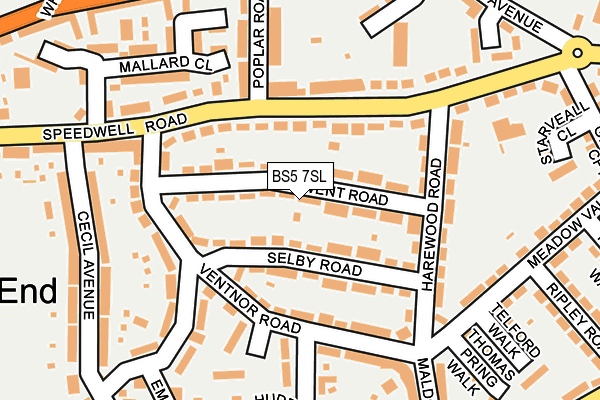 Map of STAM CARE LTD at local scale