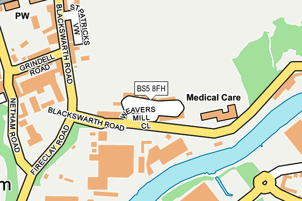 Map of MALGOR CARE LTD at local scale