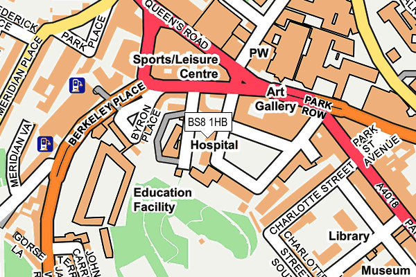 Map of MORTAR AND BRICK LTD at local scale