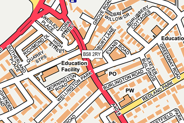 Map of OCEAN PROPERTY LAWYERS LTD at local scale