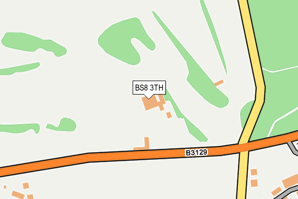 BS8 3TH map - OS OpenMap – Local (Ordnance Survey)