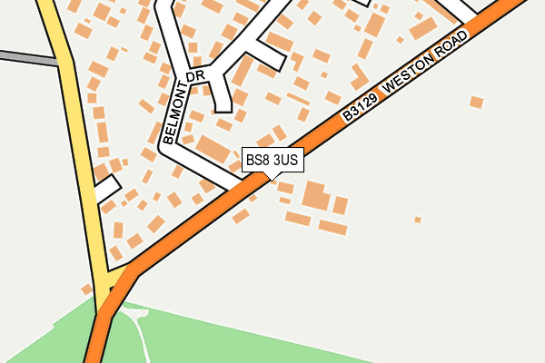 Map of CHAPEL HILL HOMES (RAM HILL) LIMITED at local scale