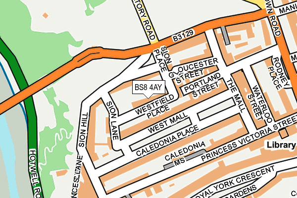 Map of SION HOMES LIMITED at local scale